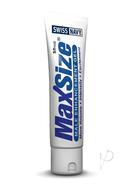 Swiss Navy Max Size Cream 10ml Tube